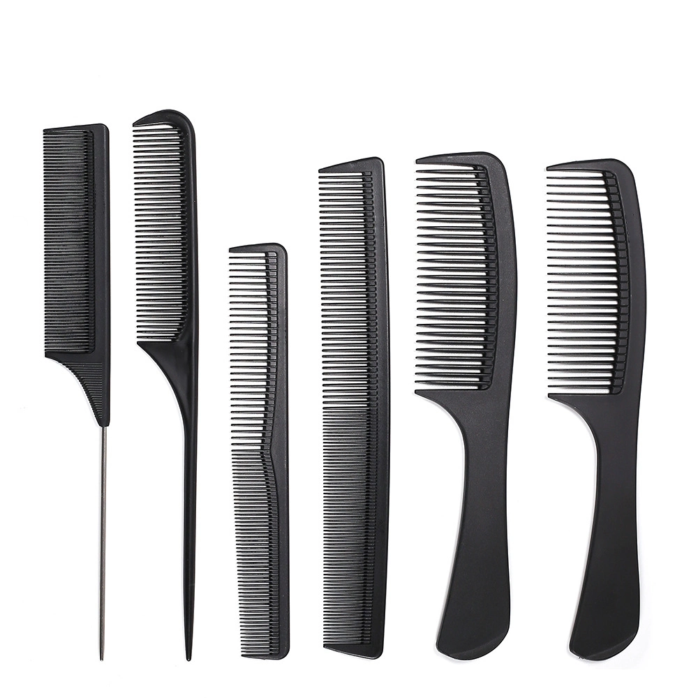 Carbon Hair Comb and Brush Detangler Comb Wide Tooth Comb Detangles Wet or Dry Hair