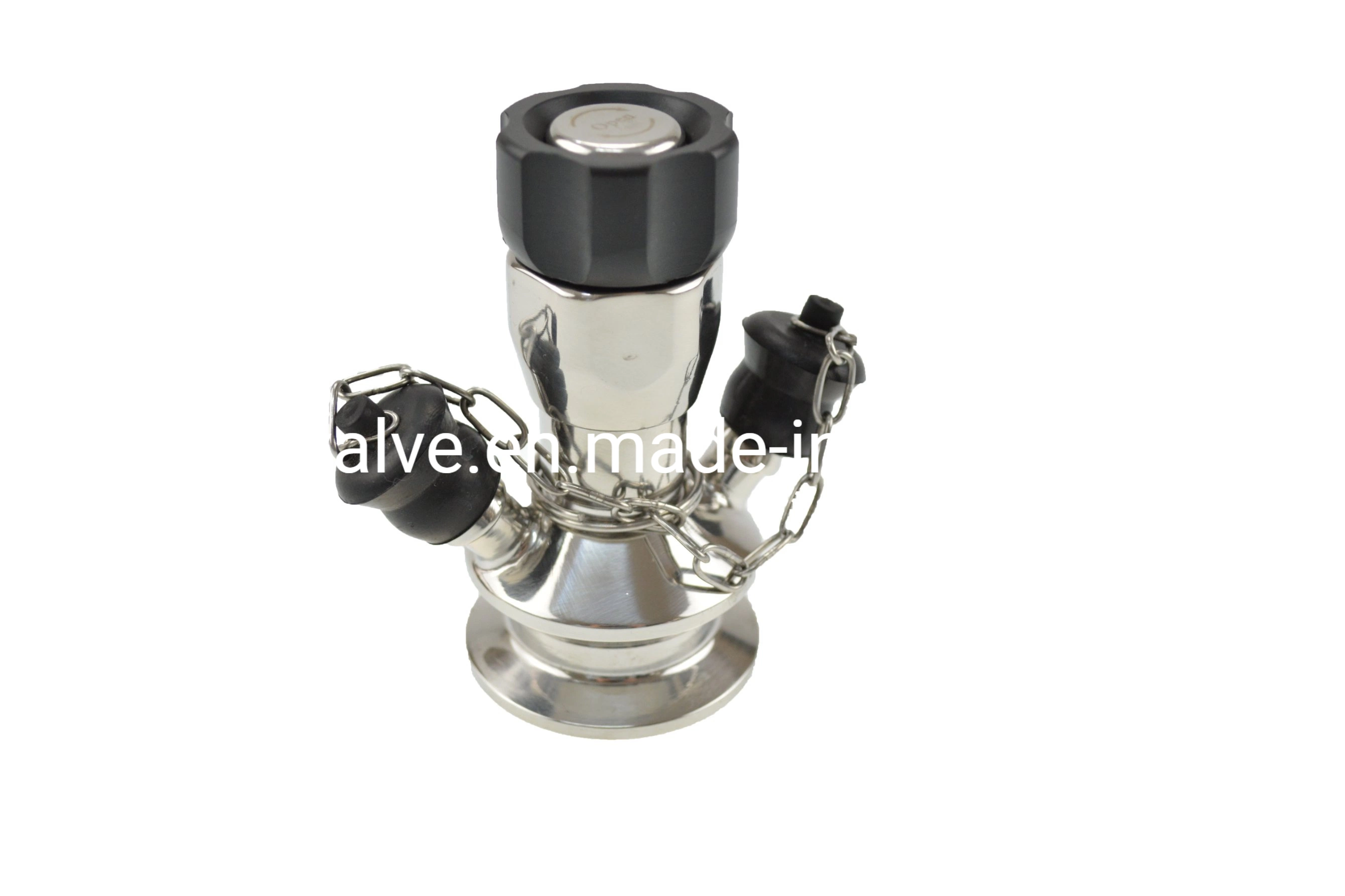 Hydraulic Stainless Steel Aseptic Sampling Valve Clamped