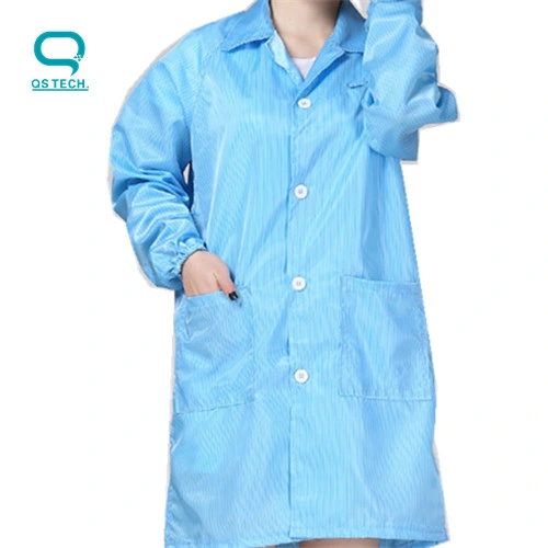 Cleanroom Antistatic Garment Gown ESD Smock Uniform Working Clothes