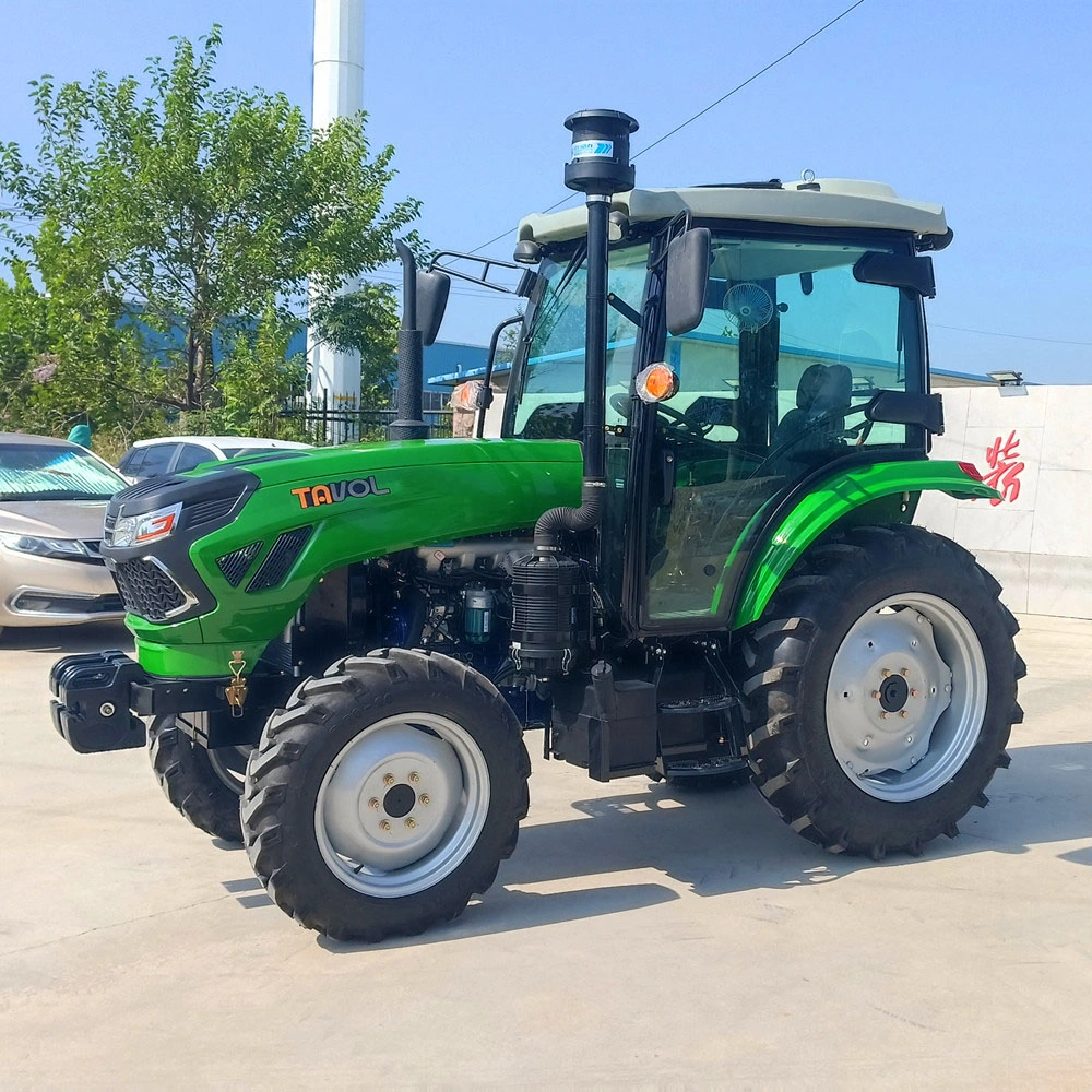 La famosa marca de 704 70HP AC Tractor agrícola de la cabina en Tavol China