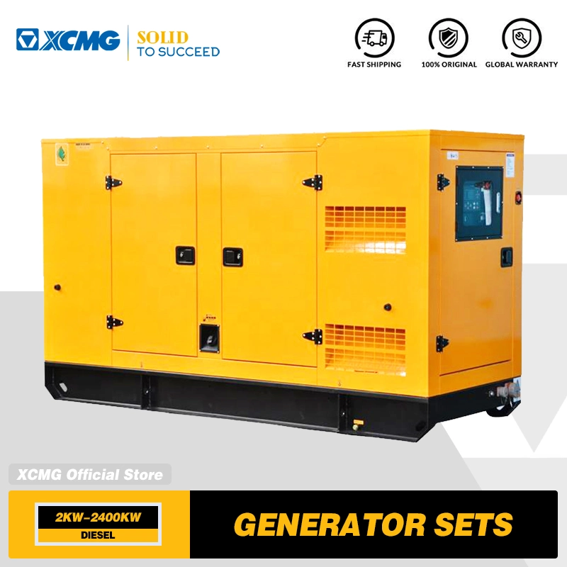 XCMG Official Low Noise 160kVA Silent Power Generation Electric Diesel Motorgenerator Eingestellt