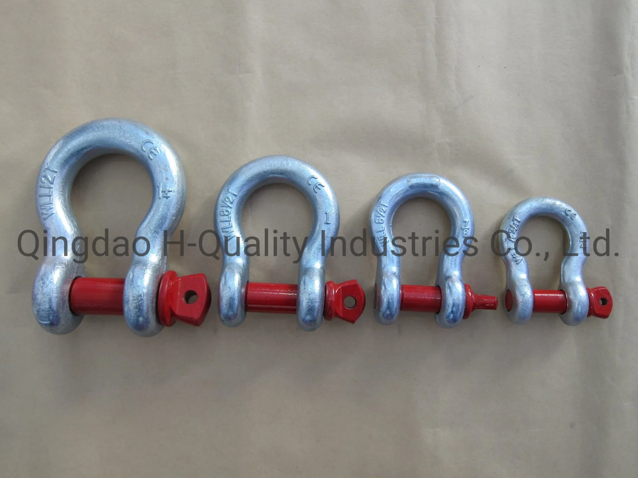 Drop Forged Carbon Steel Screw Pin Anchor Shackle 209