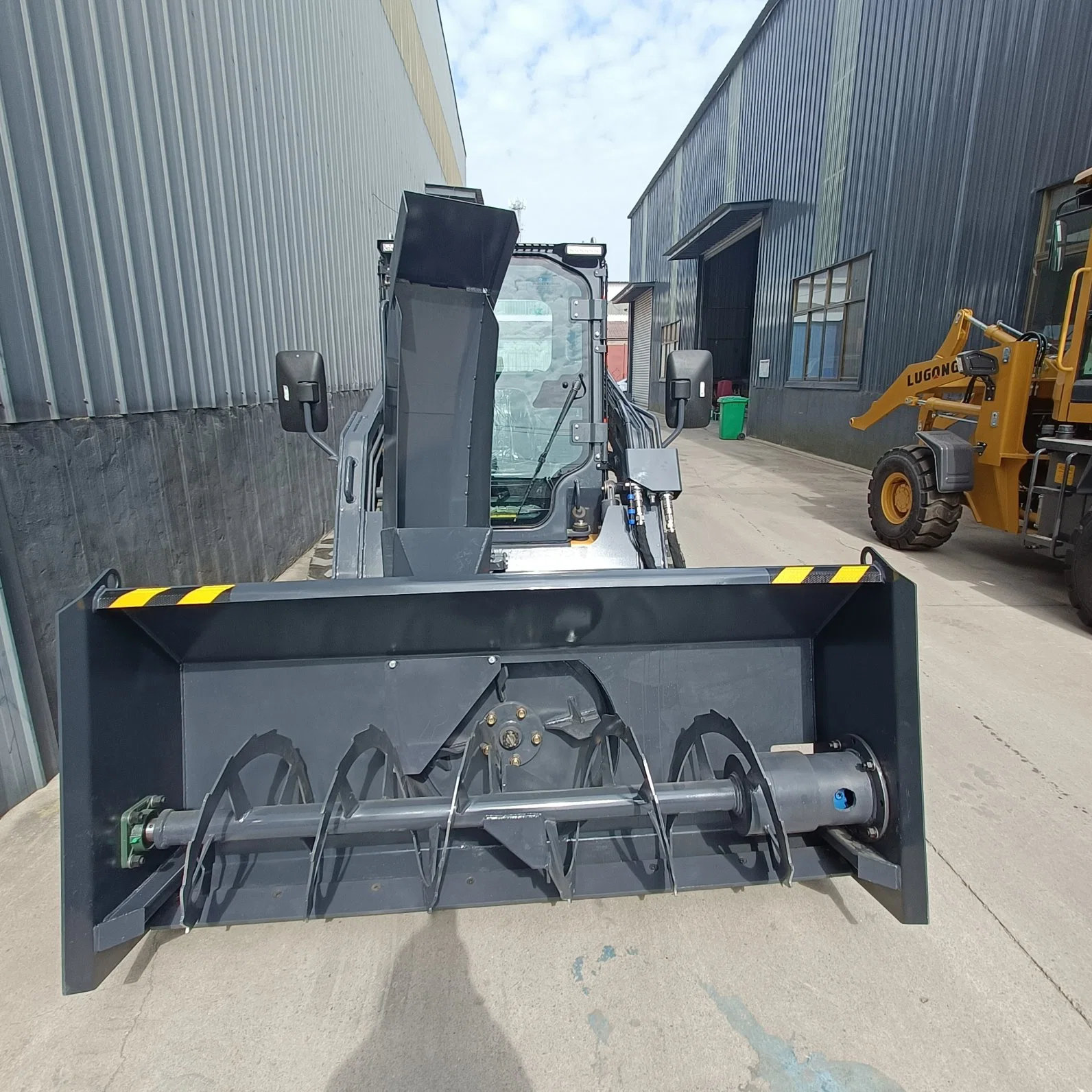 Changlin Skid Steer Loader with Snow Blower CE