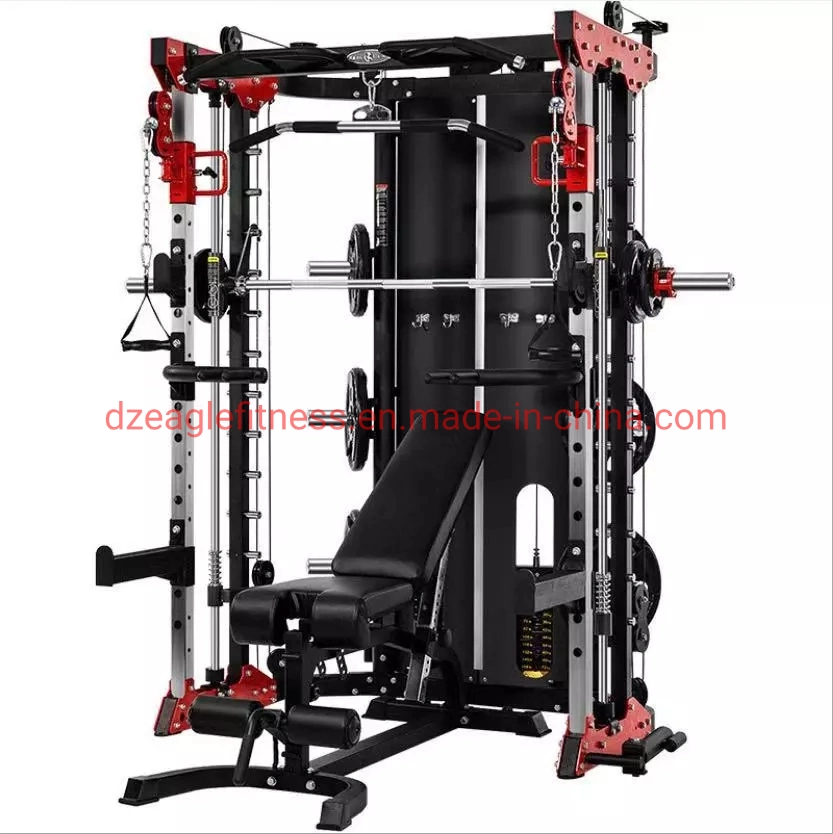 Fitness Factory Multi Function Smith Machine Strength Fitness Equipment for Home and Commercial Use