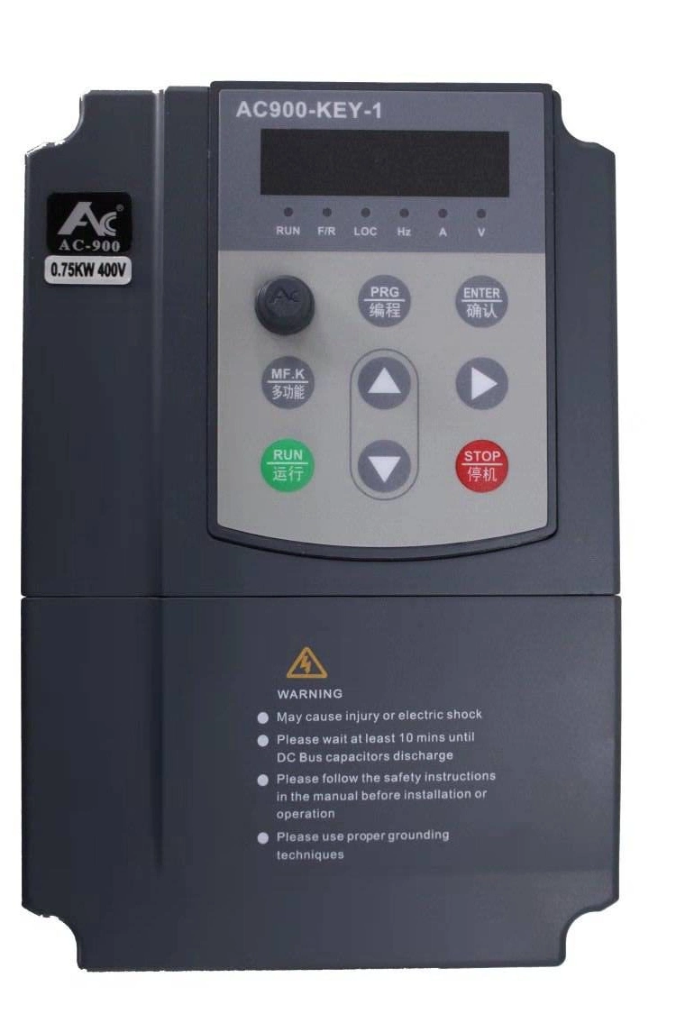 Inverter 220V/380V 50-60Hz der Qualitäts-AC900frequency sondern aus,/Dreiphasen55kw 75kw VFD mit Cer-Zustimmung