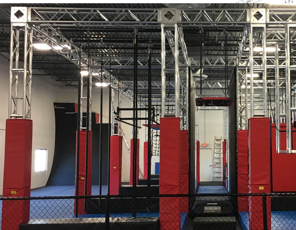 Aluminium Truss System für American Ninja Warrior Course Erwachsene und Kinder Gym Abenteuer Spielausrüstung Ninja Krieger Spielplatz