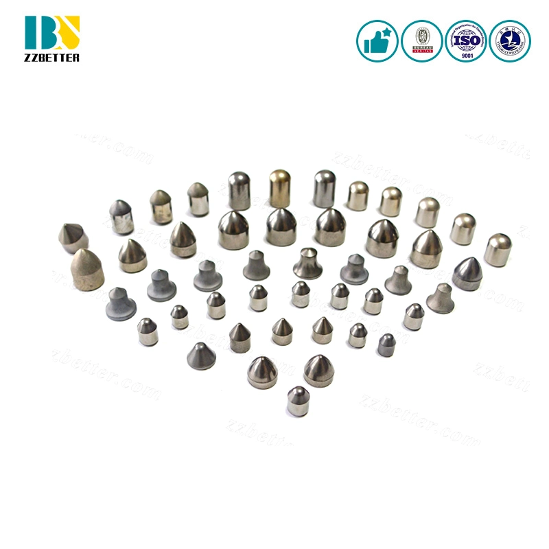 Tungsten Carbide Mining DTH Bits Buttons