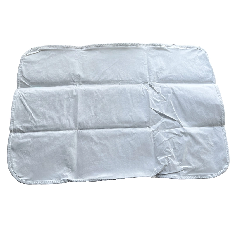 Non Woven White Disposable Pillow Cover Dust-Proof Hotel Use Disposable Pillow Cover with Zipper