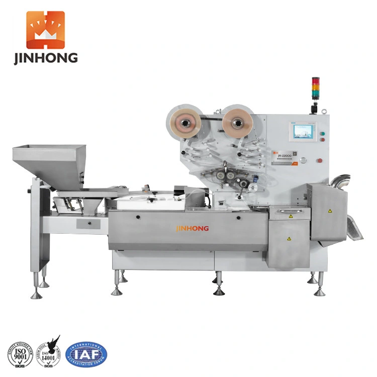 High Speed  Full Automatic Pillow Packing Machine For Chewing Gum