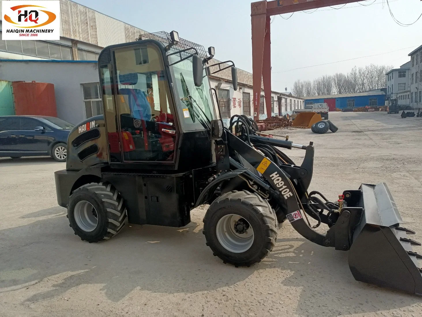 1.0ton Small Electric Shovel Loader (HQ910E) with CE Approvel