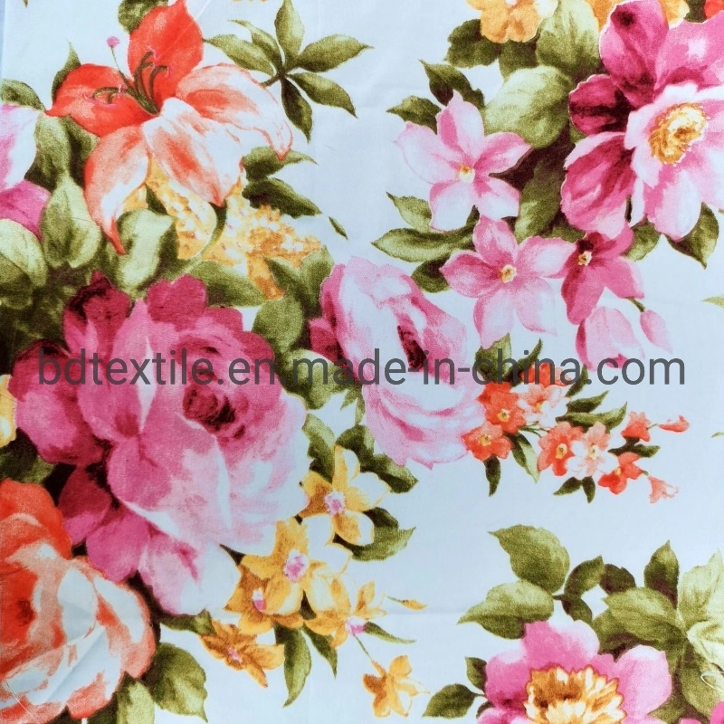 Bed Sheet Fabric 100% Polyester Disperse Printed Microfiber for South Africa