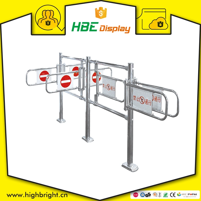 Hibright Anti-Collision torniquetes de Control de acceso para el supermercado