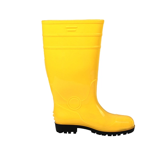 High Quality Yellow Rubber Waterproof PVC Gum Rain Boots