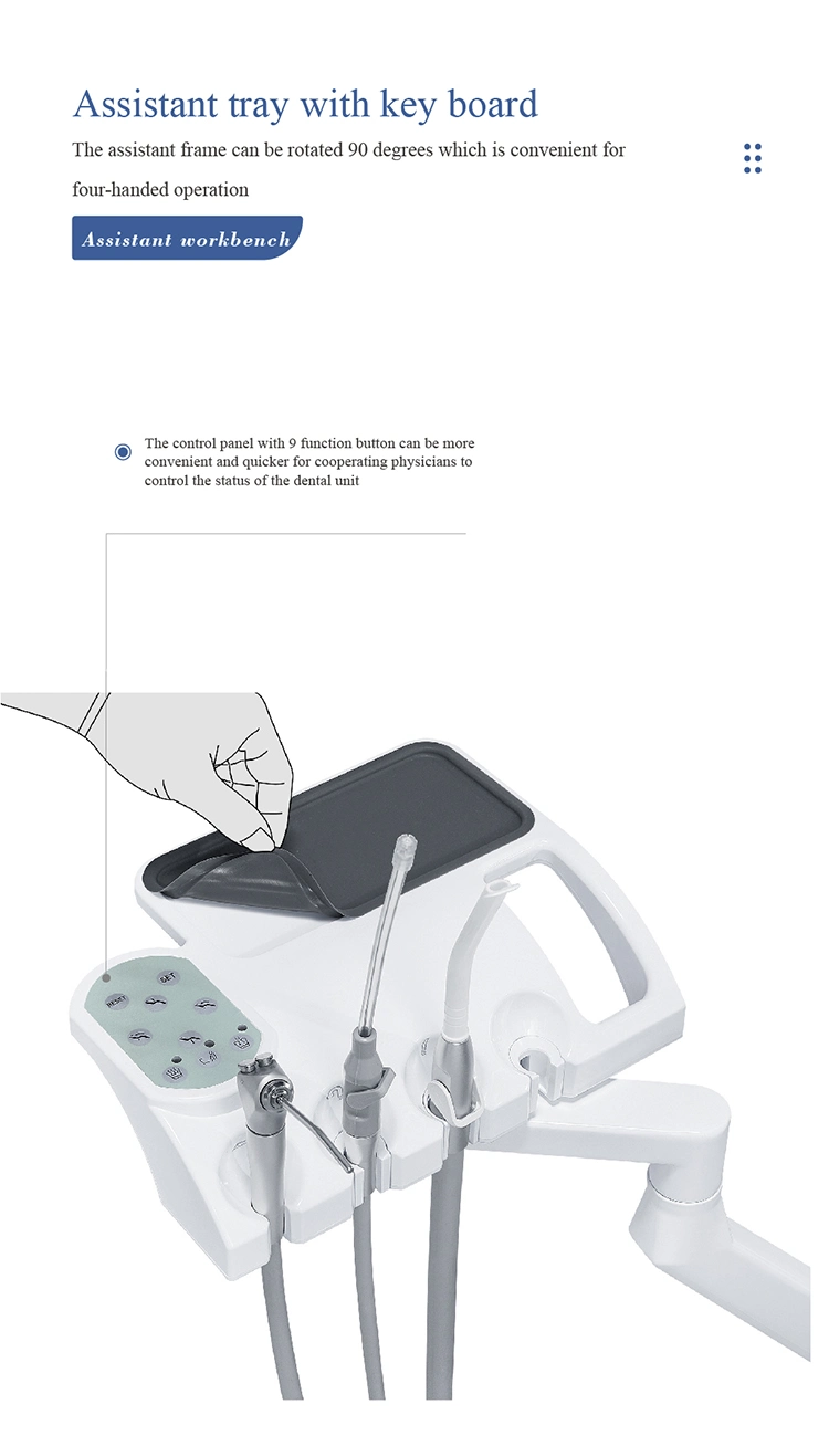 Dental Chair Turkey with Low Speed Handpiece Tube 1 PCS