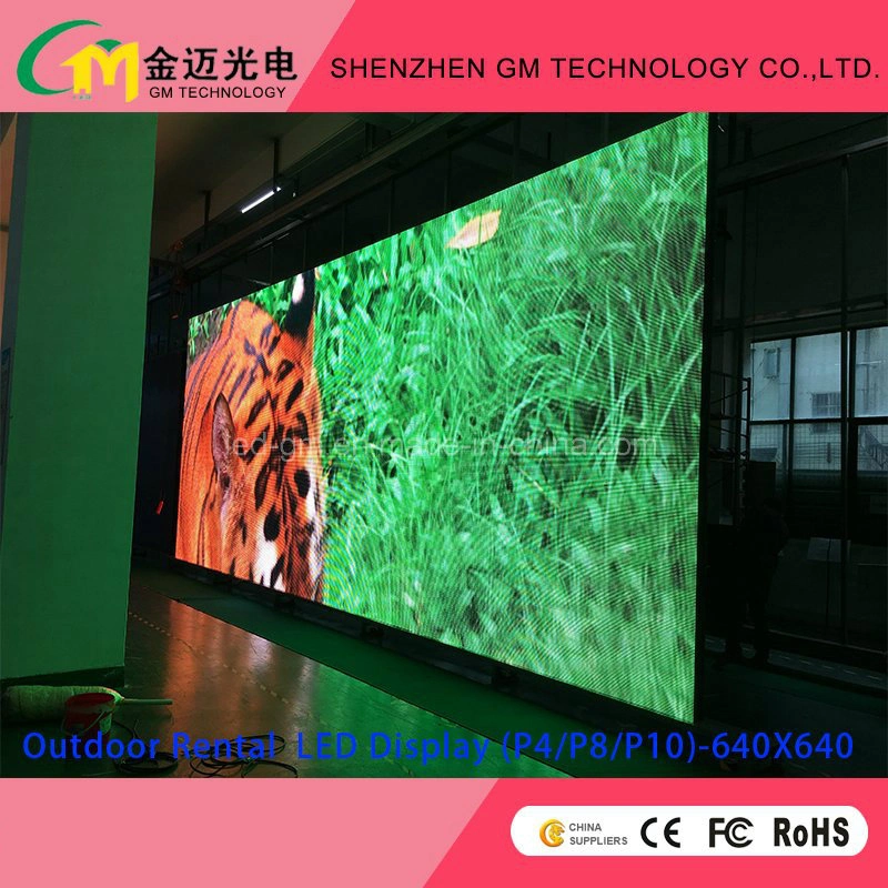 Outdoor Full Color P8 Energy Saving Die-Casting Rental LED Display/Screen/Board/Sign