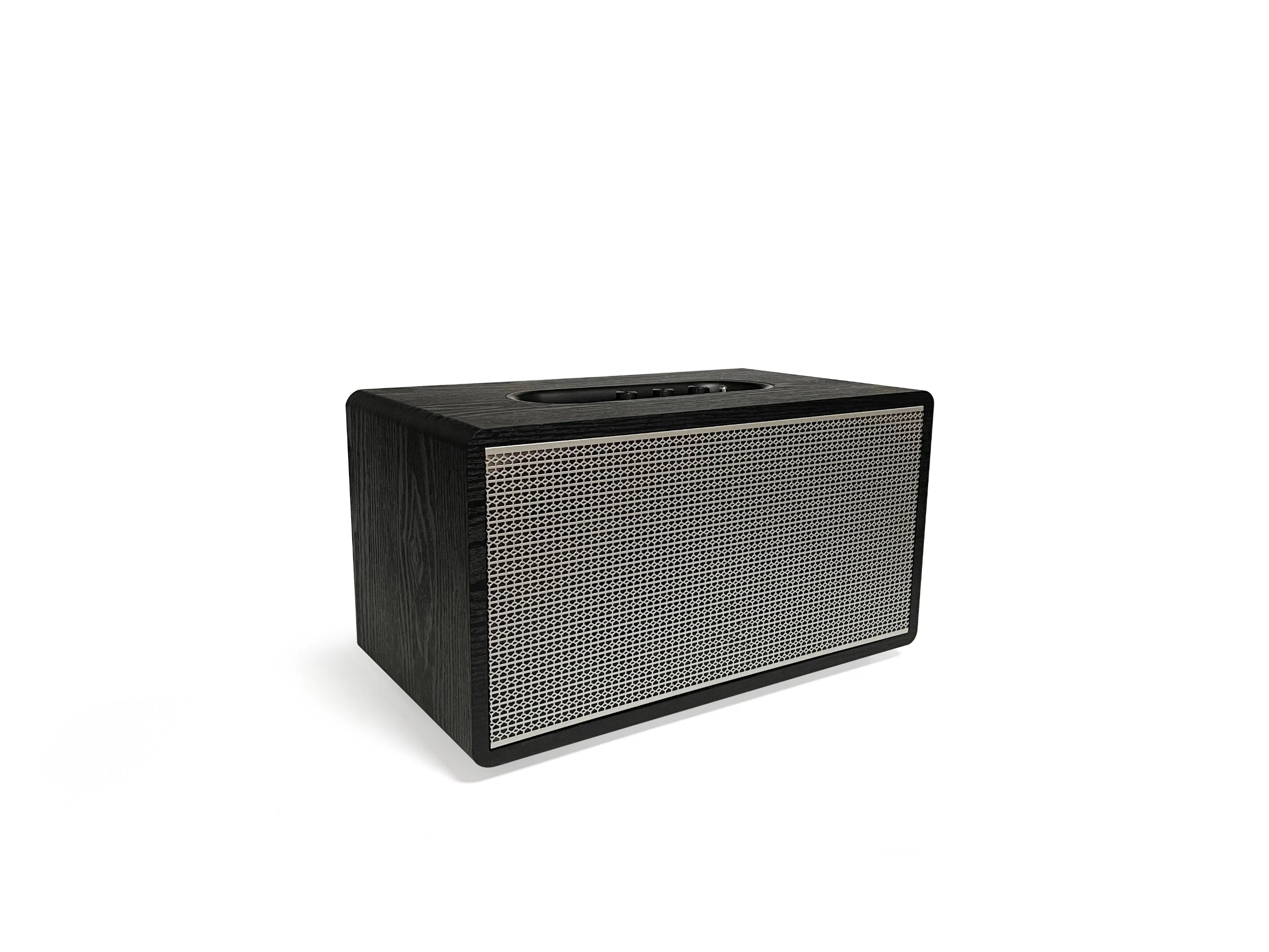 High quality/High cost performance Wooden 80W Bluetooth Speaker Wireless Powerful Bass Party Box