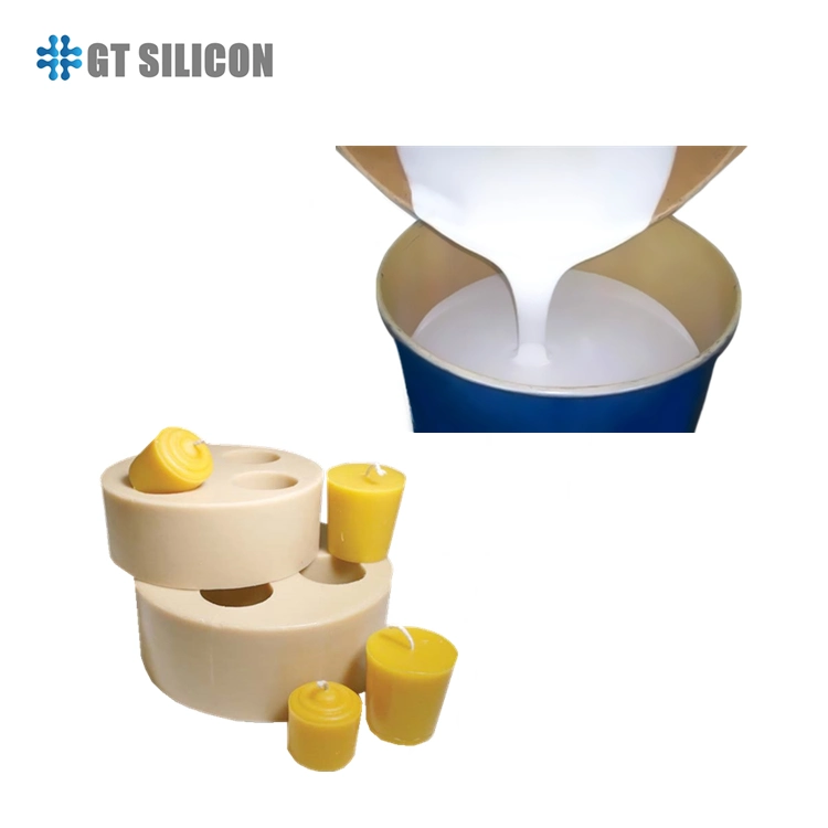 Two Components Tin Cure Silicone Rubber for Candle Mold Making