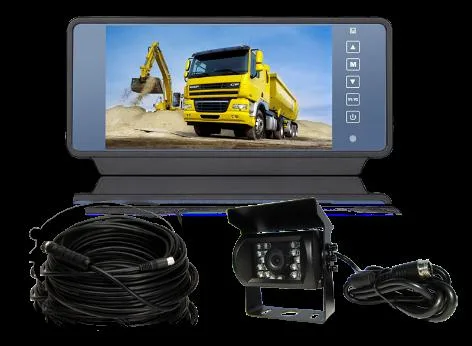 7-Inch Digital LCD Car Monitor with Touch Buttons, Inner Side of Vehicle Windshield Mounting Position