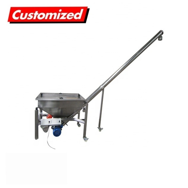 OEM Custom Factory Direct Feeding Machine Stainless Steel Auger Conveyor Screw Feeder