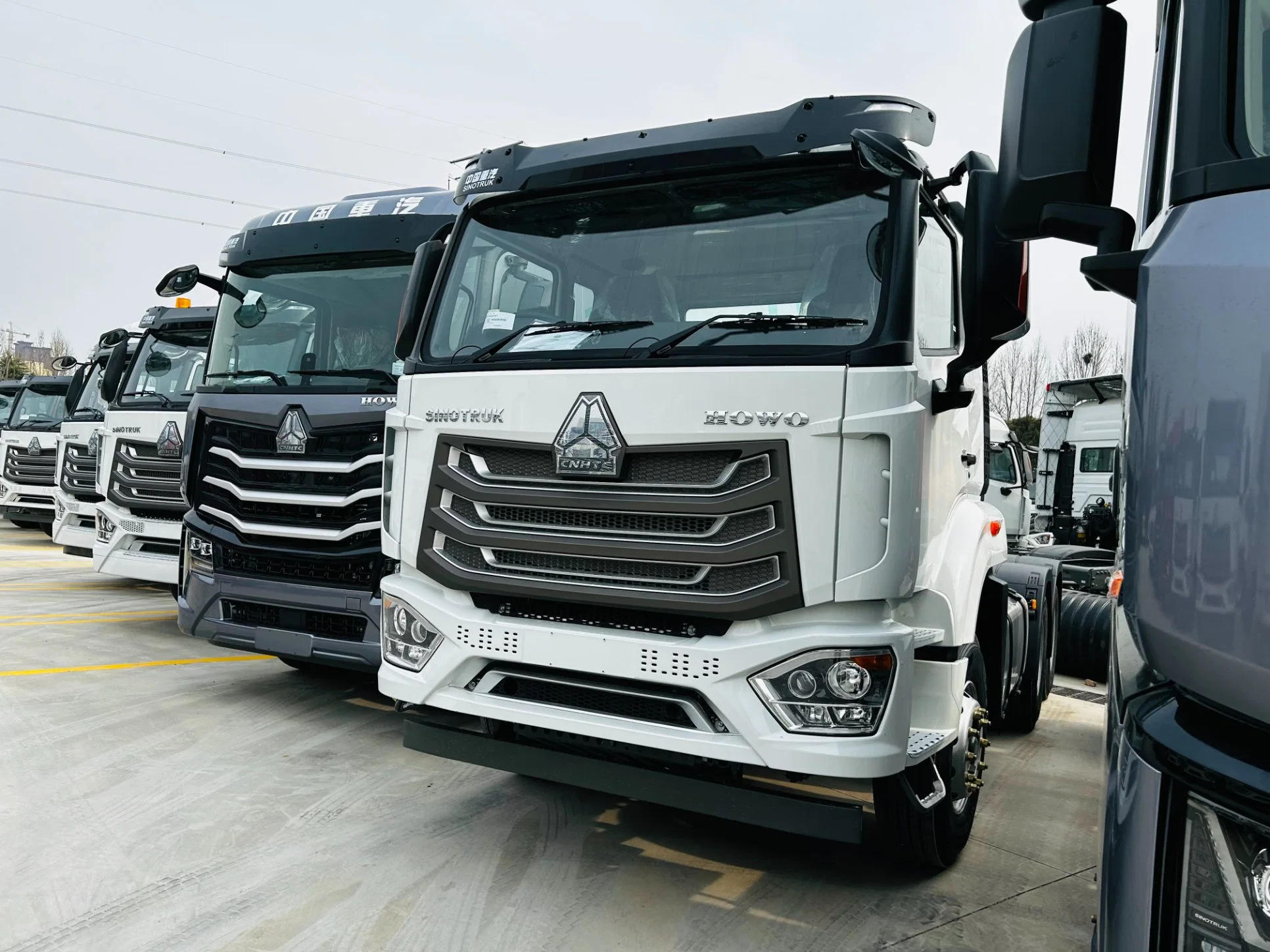 430HP 400HP Sinotruk HOWO N veículo tractor para semi-reboque