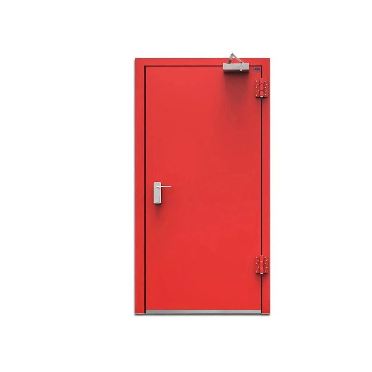 China Made Hot Selling Wholesale/Supplier Price Metal Fireproof Door Door Commercial Exterior Fire Rated Steel Doors 1 Hours Fire Rated Door