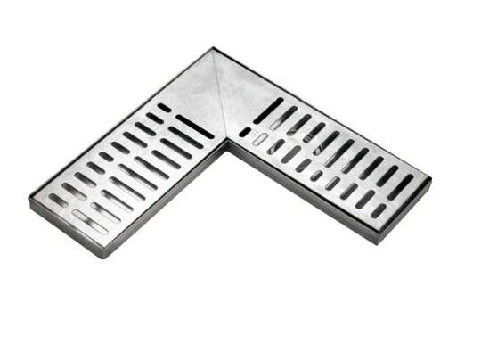 Angle Corner Floor Drain Made by 304 Stainless Steel