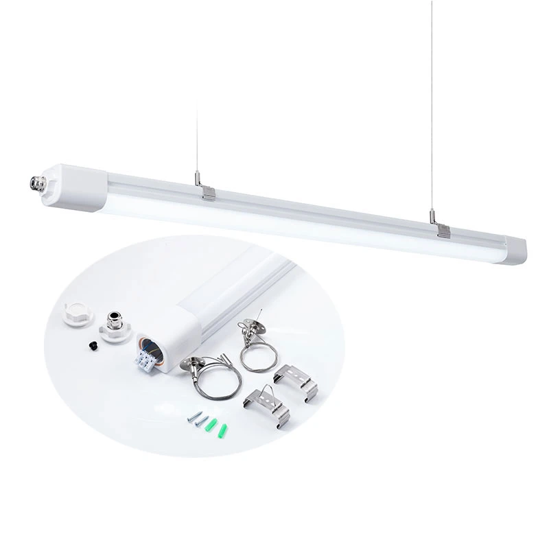 170LMW IP66 Warehouse Lighting Solution Dali Dimmable LED Tri-Proof Light/LED Linear Light