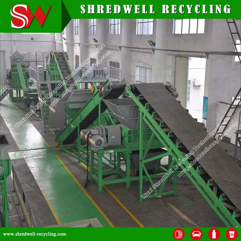 Complete Waste Tire Recycling Line to Recycling Used/Discarded Tyre