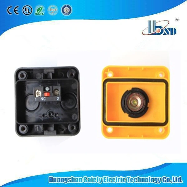 Red Mushroom Head Push Button Control Box