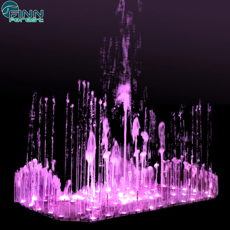 Factory Supply Outdoor LED Lights RGB Dancing Water Music Fountain