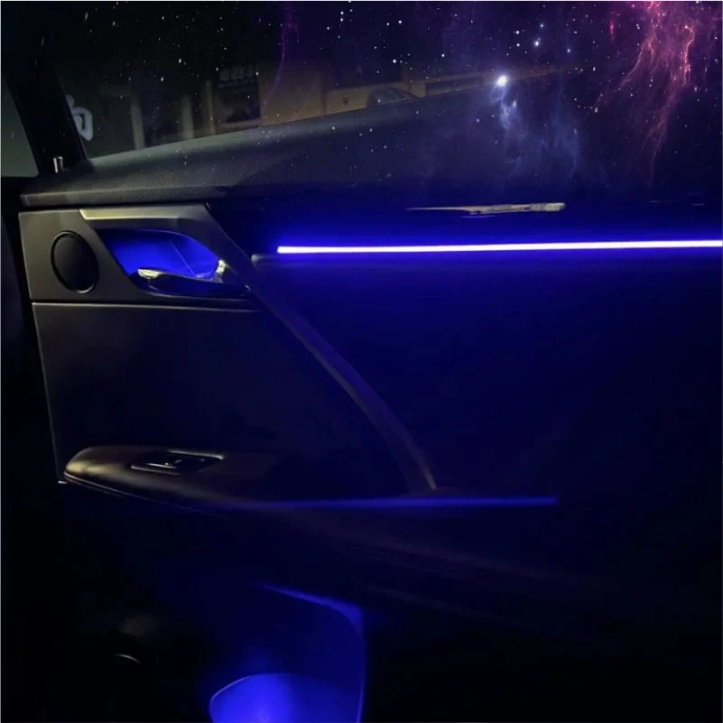 Car Lights DC 12V 5050 RGB Remote Disco Music Control Atmosphere Strip