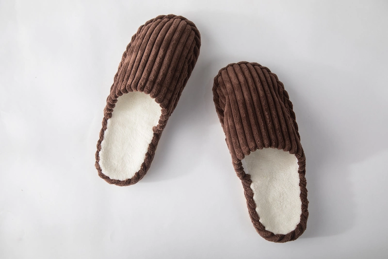 Men Home Footwear Comfortable Fashion Indoor Slide Slippers Simple Warm Daily Custom