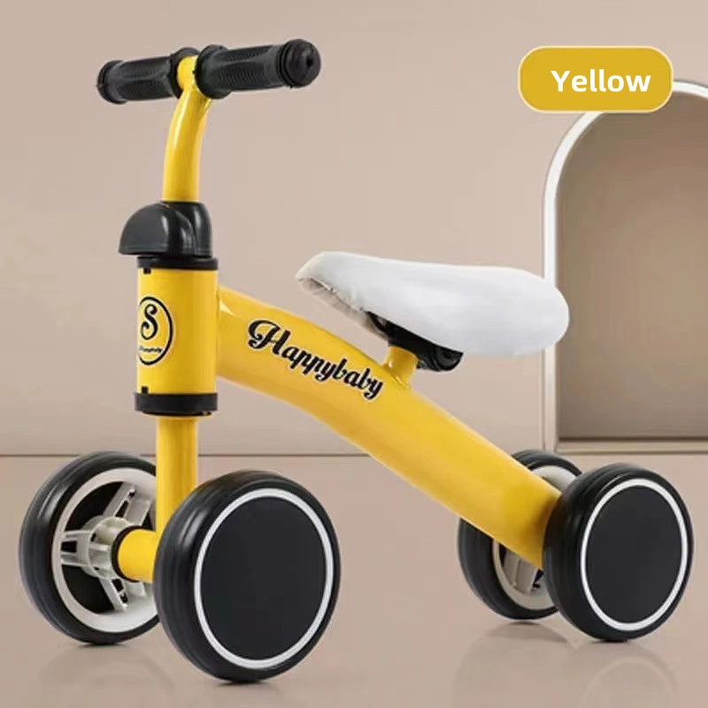 Children Balance Tricycle 4 Wheels Baby Balance Car for Walking Training