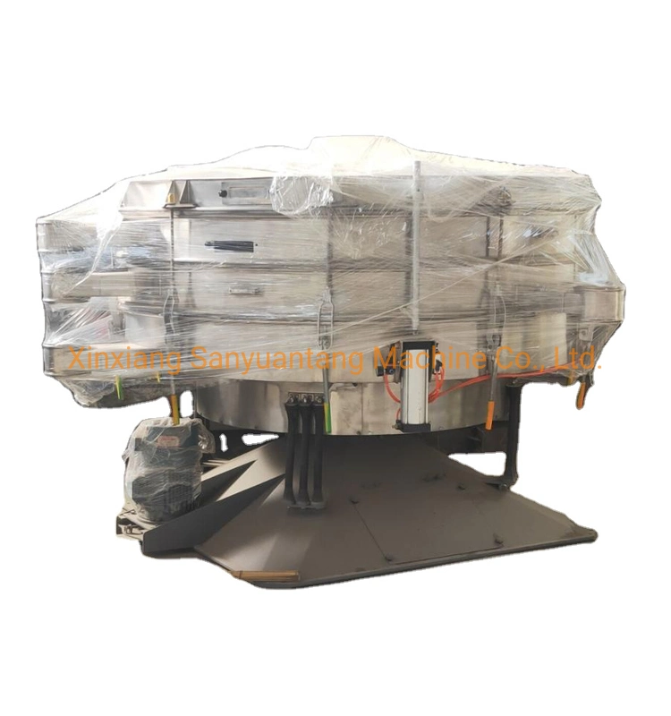 Graphite Powder Sieving Double Decks Tumbler Vibratory Sieving Screen Cheap Price