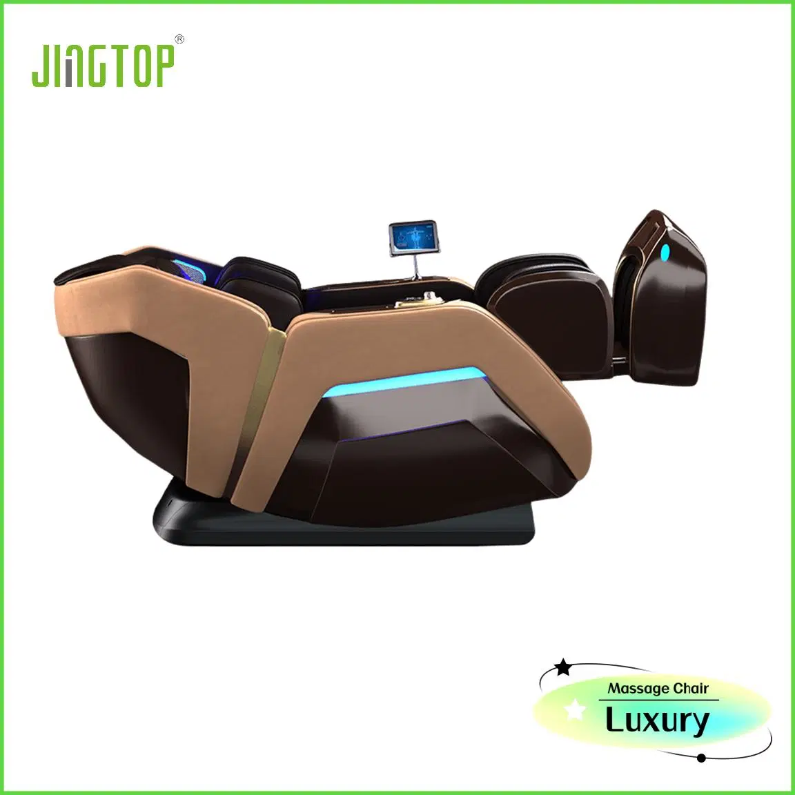 Jingtop Exclusive Agent 3D 4D Smart Body Scan Space Sillón reclinable de masaje de ahorro