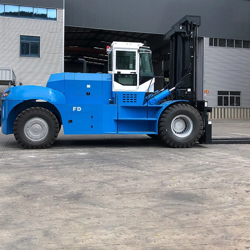 Heavy Container Forklift Truck 35ton Large Capacity Diesel Fork Lift Lifting Equipment with Heigh Quality