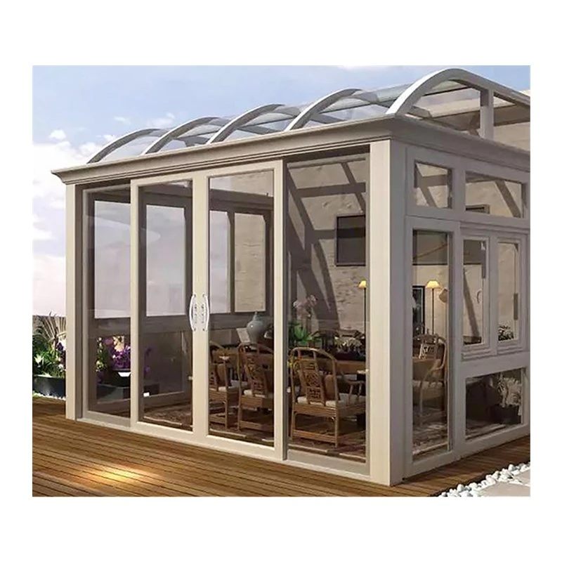 China High quality/High cost performance Insulating Glass Prefabricated Aluminum Glass House with Various Choice and Good Performance