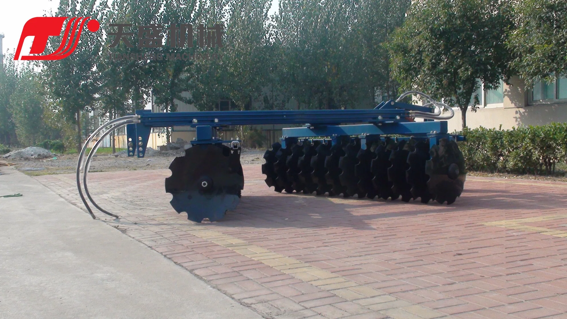 High Quality Tractor Semi-Mounted 20twenty Blades Heavy Duty Disc Harrow