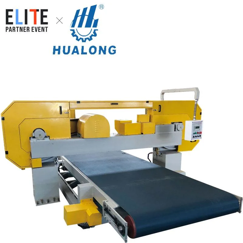 Marble Tiles Cut Into Two Pieces Stone Cutting Machine Diamond Wire Saw Cutting Into Slabs