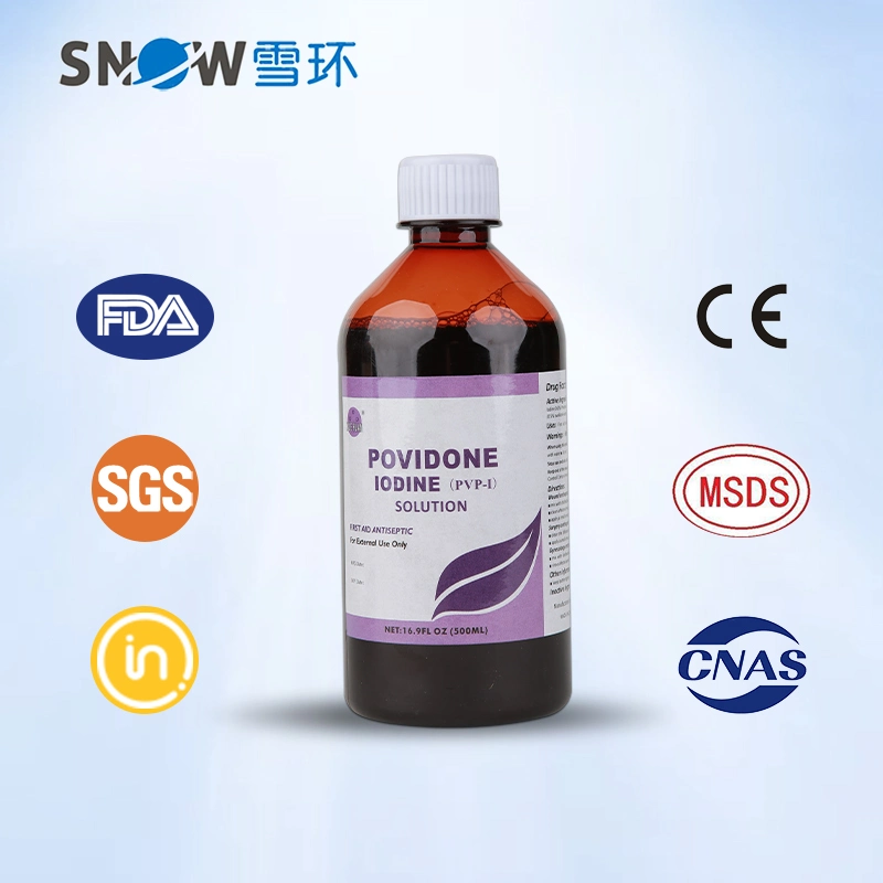 Wholesale Price Topical Antiseptic Povidone Iodine 10% for Wound Care