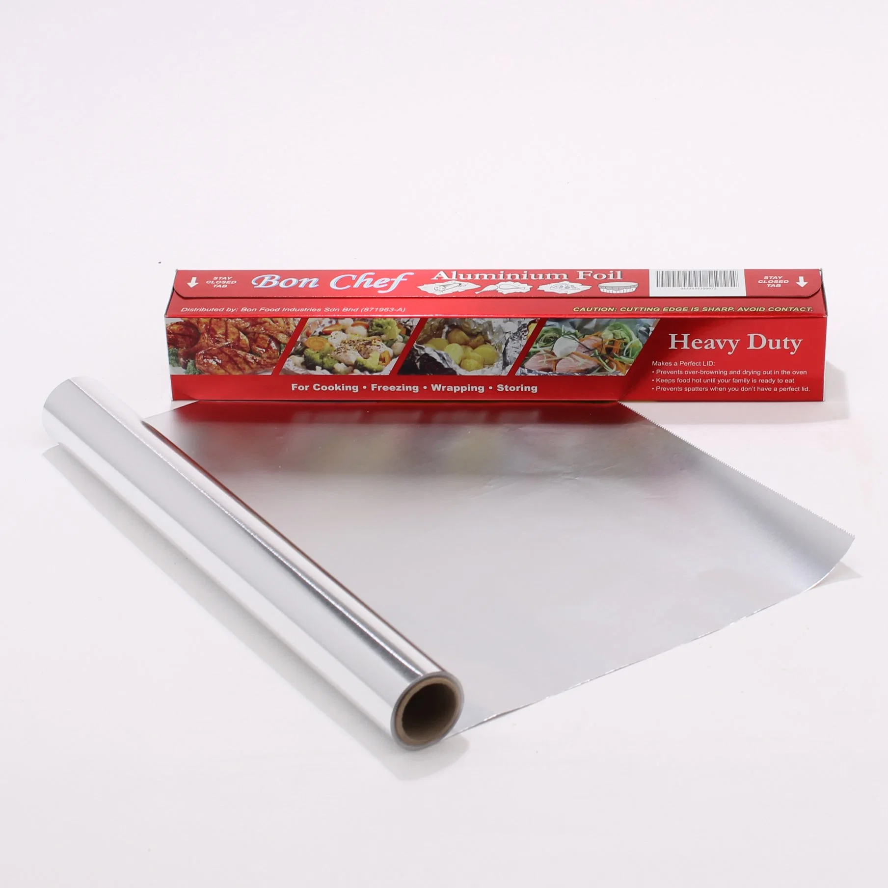 Food Grade Aluminum Foil-288 for Household Usage Roll 8011 Aluminium Coil Paper Small Rolls