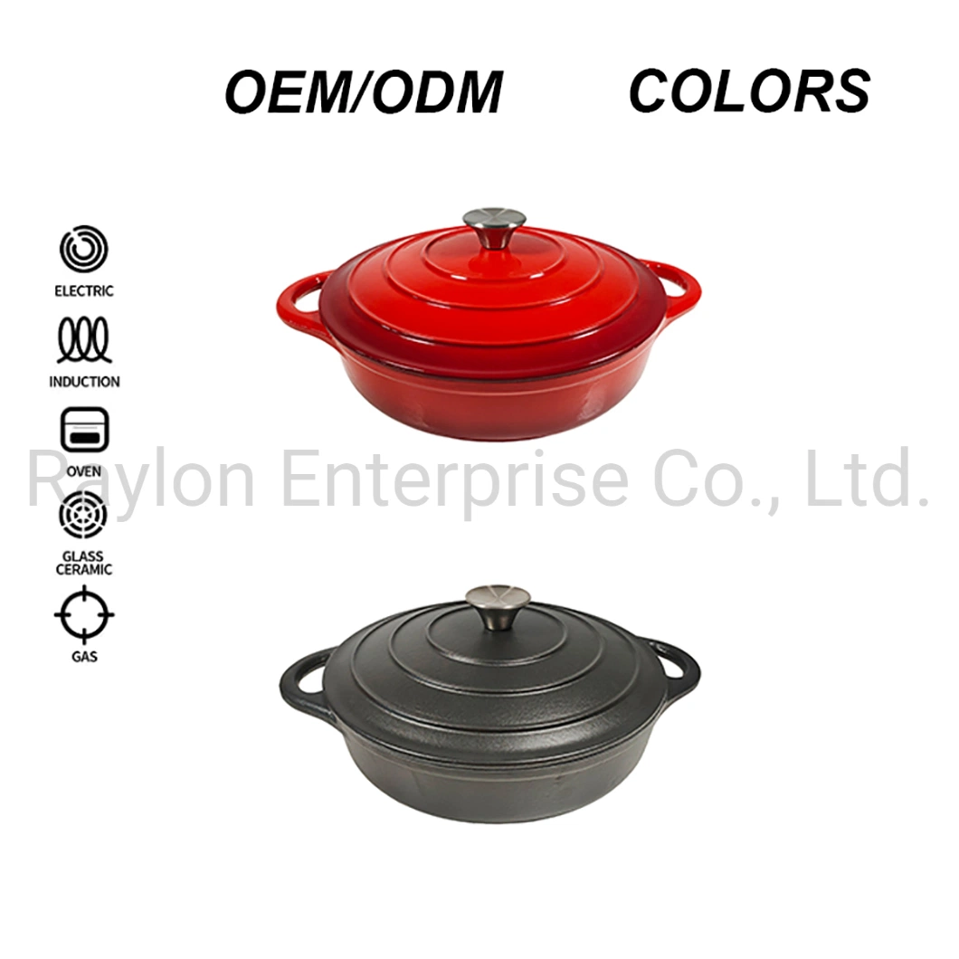 Wholesale/Supplier Kitchen New Design Cast Iron Enamel Cookware