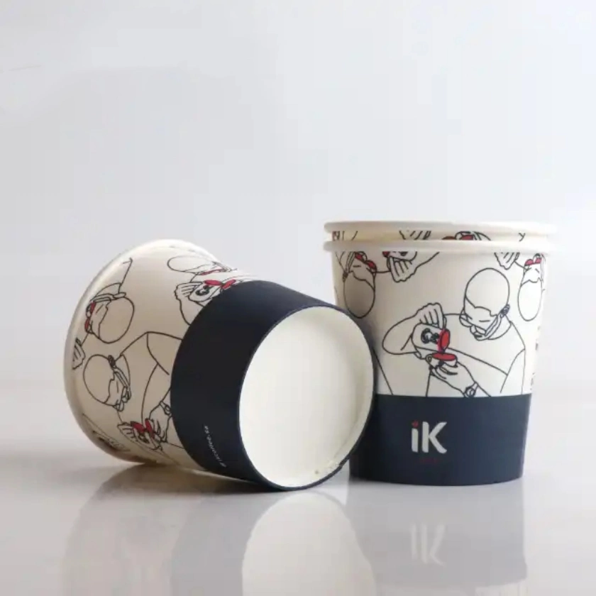 Hot Sale Single Layer Paper Disposable Bathroom Cup Custom Package 3oz Drinking Cup Paper