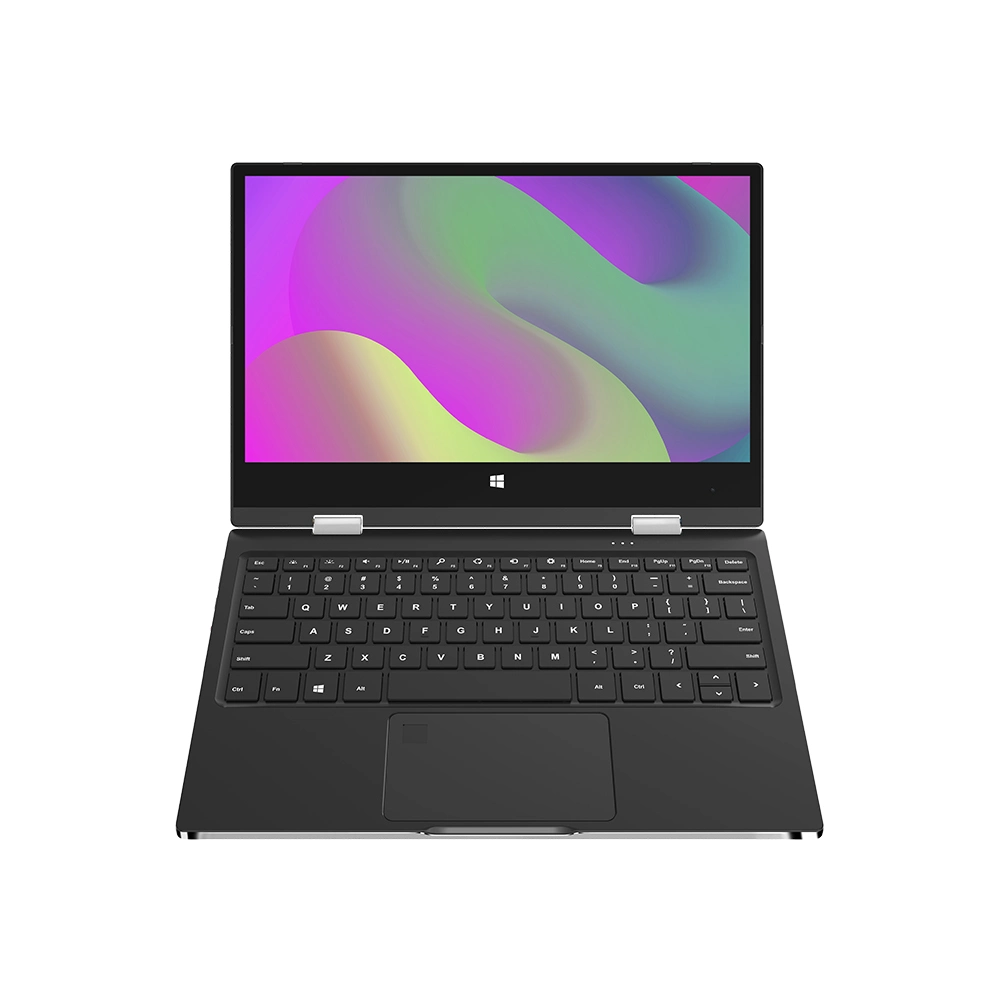 11,6 Zoll Mini Laptop Windows 11 1920 * 1080 IPS FHD N4120 Laptop-Computer mit N4500 N5100 360 Grad Drehung