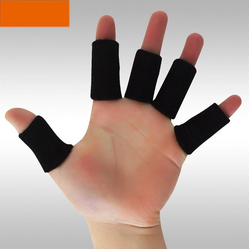 10PC Basketball Finger Guard Finger Protector Sleeve, Arthritis Stretchy Support Sports Aid Wyz15459