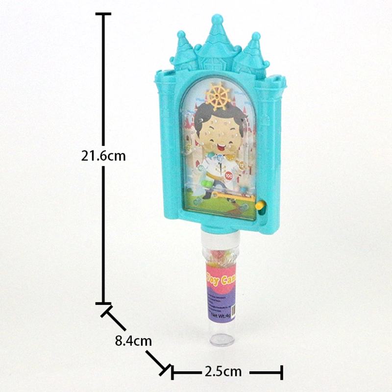 2023 Cheap Price Cute Children's Plastic Kids Handheld Marble Game Toy Sweet Candy Toys for Promotion Gift