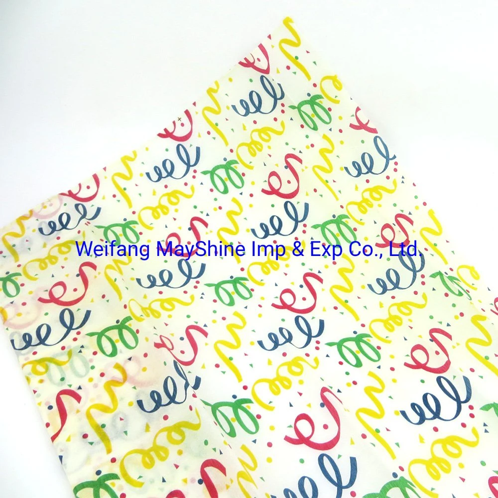 Wholesale DIY Paper Crafts 80-120 Printed Crepe Paper for Making Flowers