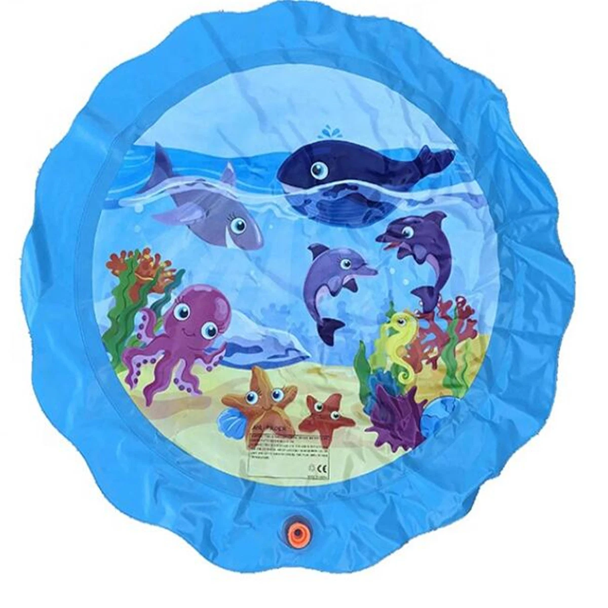 Tapis de jeu Splash Splash Psaupouse jouet pour enfants coussin d'arrosage extérieur gonflable