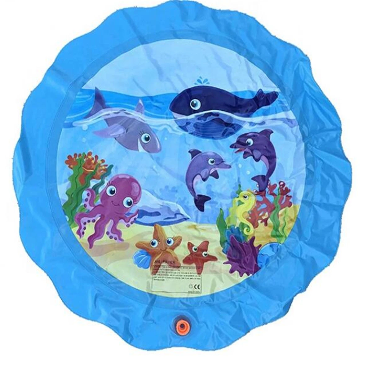 Salpicaduras Play Mat Toy Kids Inflatable almohadilla de rociador exterior