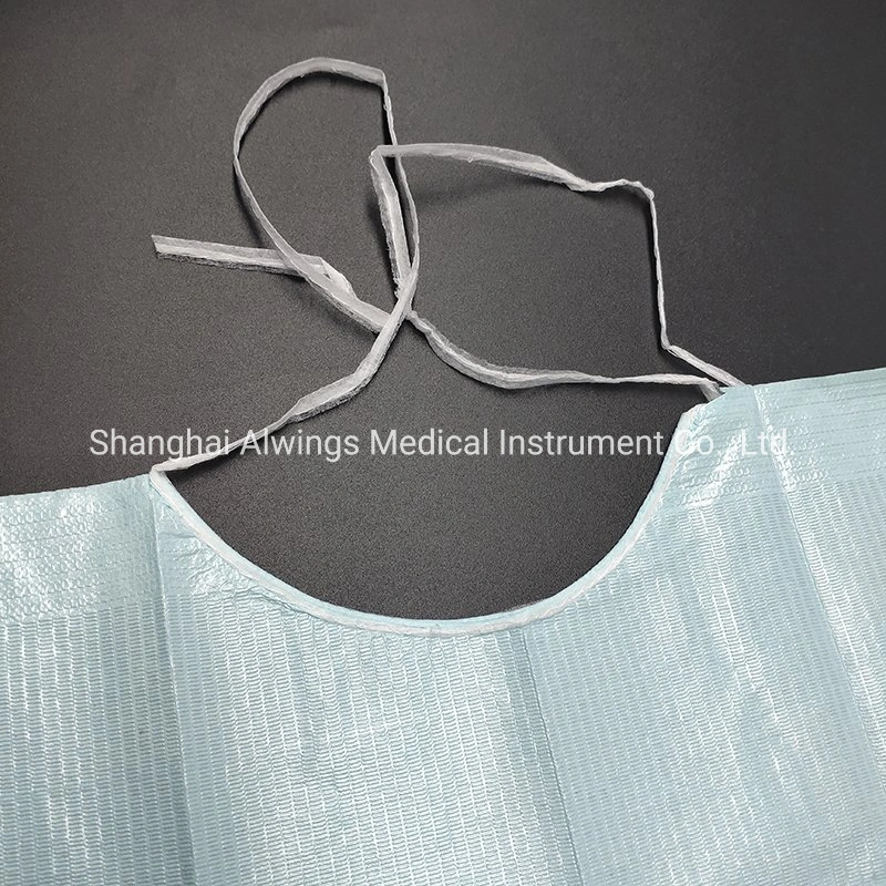 Alwings Dental Instruments Dental Disposable Bibs U-Style Towels with Tie-on Belt